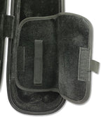 Carbon Fiber Upright Bass Bow Case for Geman French Double Bass Bow Hold 2Pcs Bows Hard Bow Case White