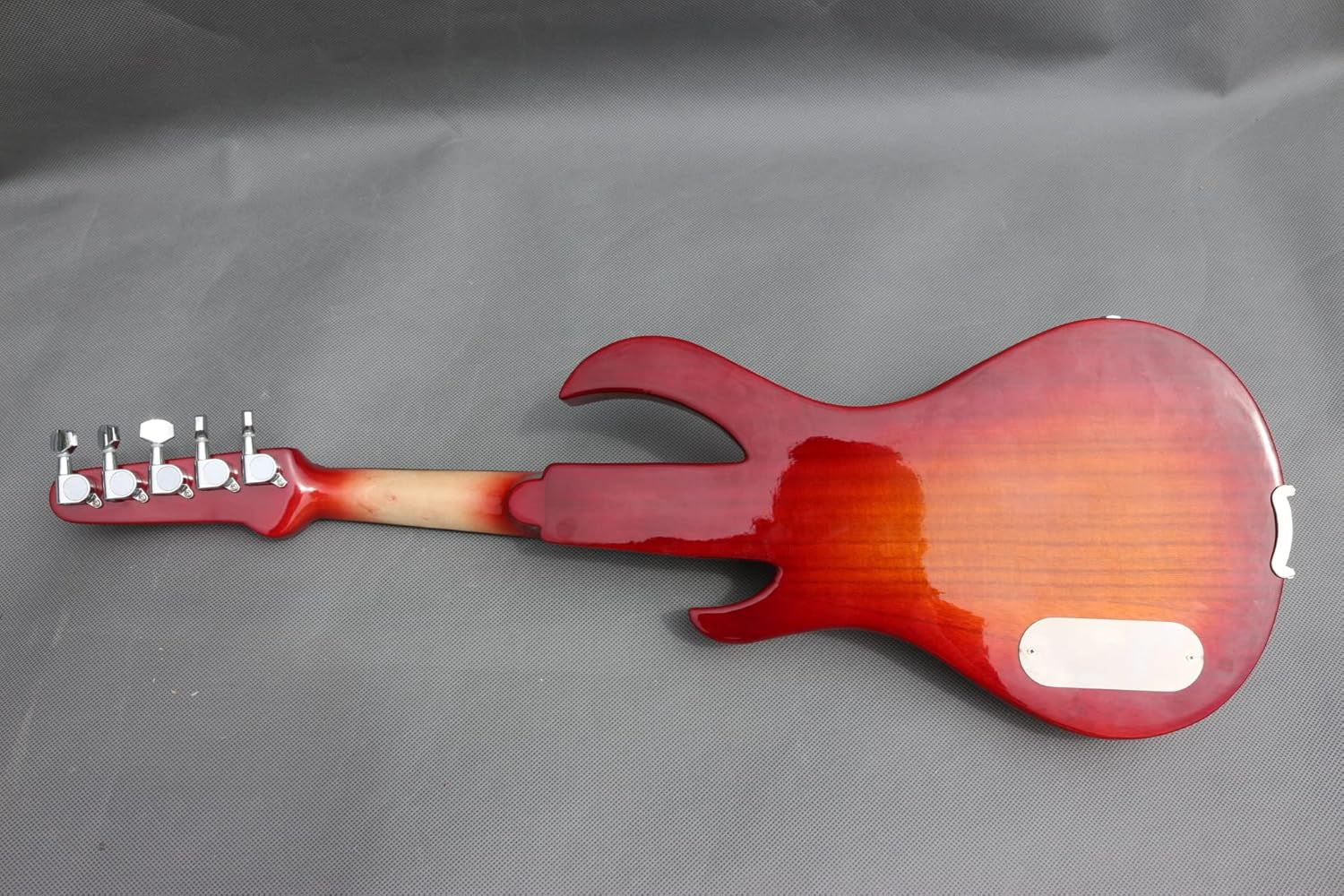 5String Violin 4/4 Electric Violin Guitar Shape Professional Solid Wood Violin with Ebony Fittings