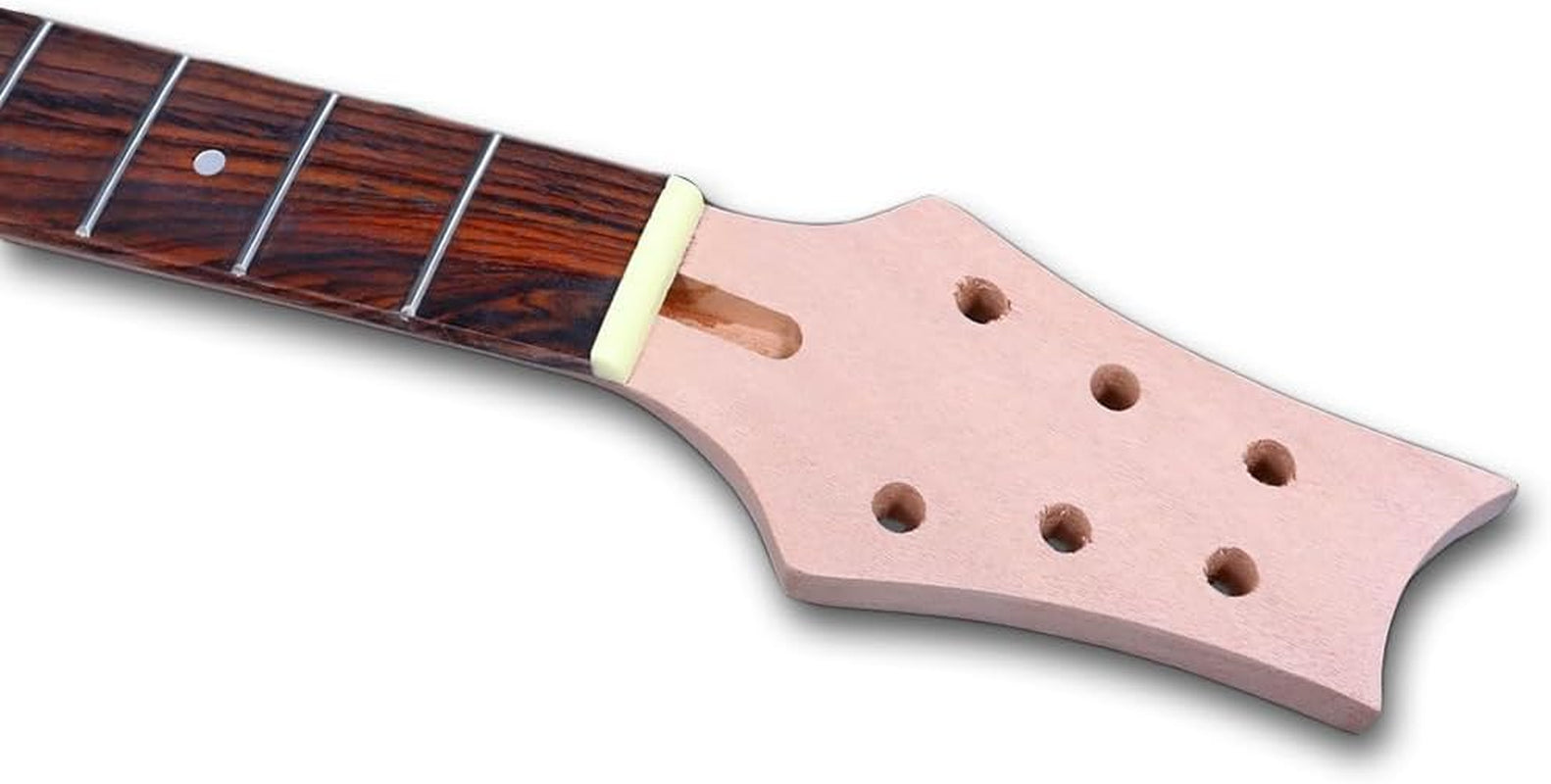 1Set Guitar Kit Guitar Neck 22Fret Quilted Maple Cap Guitar Body Mahogany Maple Guitar Fretboard DIY Guitar