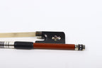 4/4 Cello Bow Bows Brazilwood Natural Mongolian Bow Hair Ebony Frog Straight Advance Bows (4/4)
