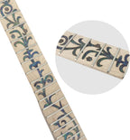 DIY Electric Guitar Neck for Replacement - Maple Fretboard 22 Fret 25.5 Inch without Binding Bolt on Heel Vine Inlay