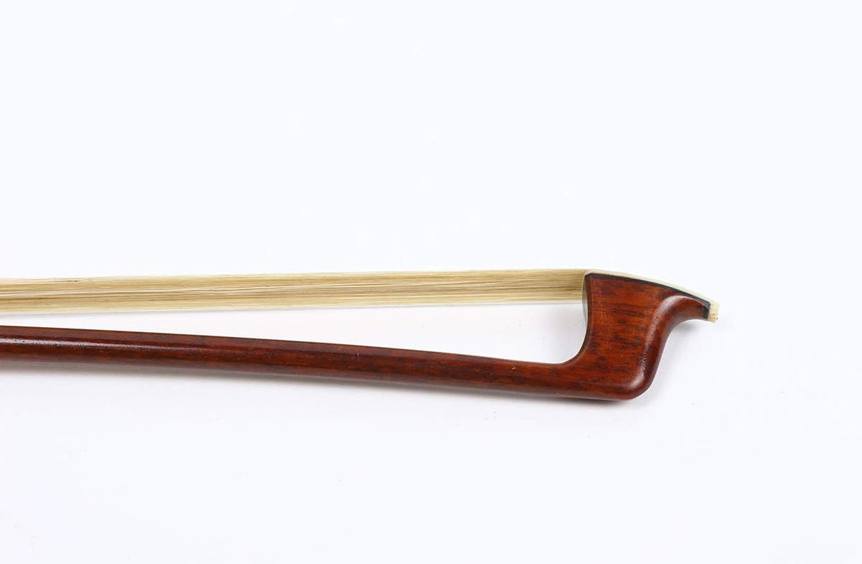 4/4 Violin Bow Snakewood Violin Bows Frog Nice Inlay Full Size Well Balanced Natural Bow Hair Letterwood Violin Bows