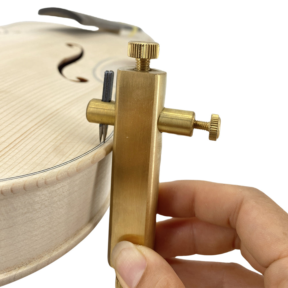 1Set Brass Purfling Tools Inlay Inlaid Groove Carver Knife Luthier Tools for Making Violin Viola