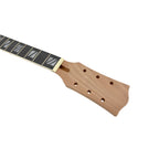 Unfinished Electric Guitar Neck 22 Fret 24.75inch Guitar Body Split Block Inlay