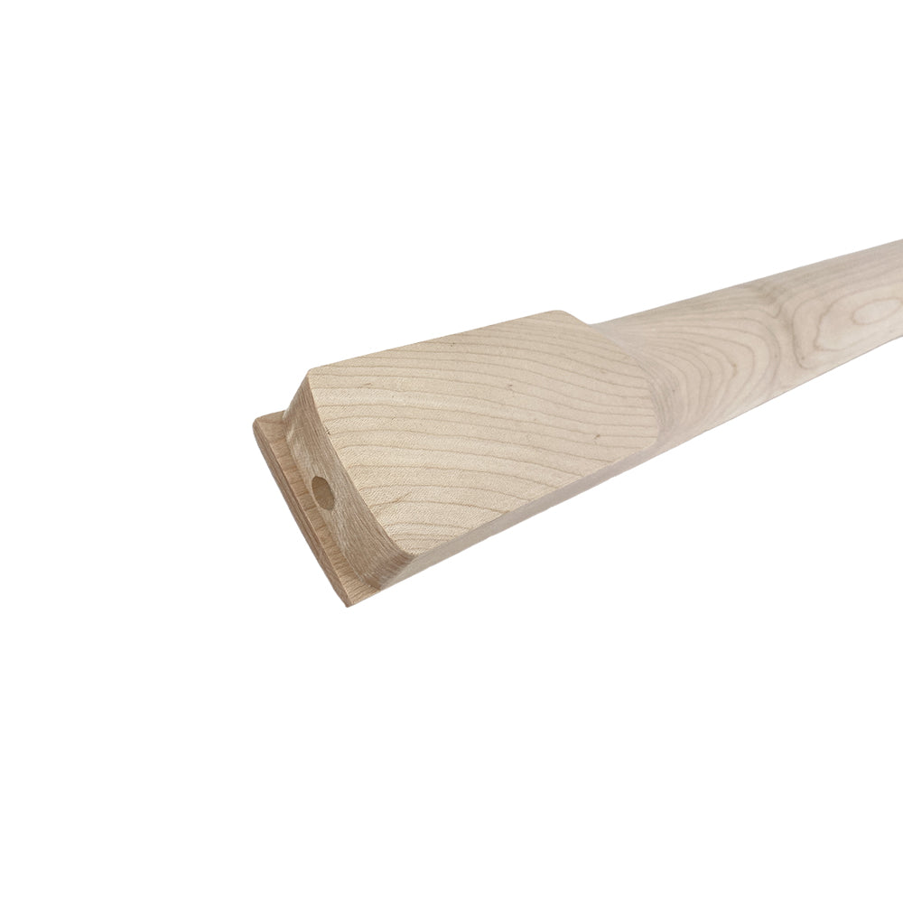 Yinfente Electric Guitar Neck 22Fret 24Inch Maple Fretboard Dot Inlay Bolt on Guitar Neck Replacement Unfinished