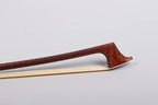 4/4 Cello Bow Snakewood Paris Eye Full Size Well Balanced Natural Horse Hair Cello Parts (Golden)