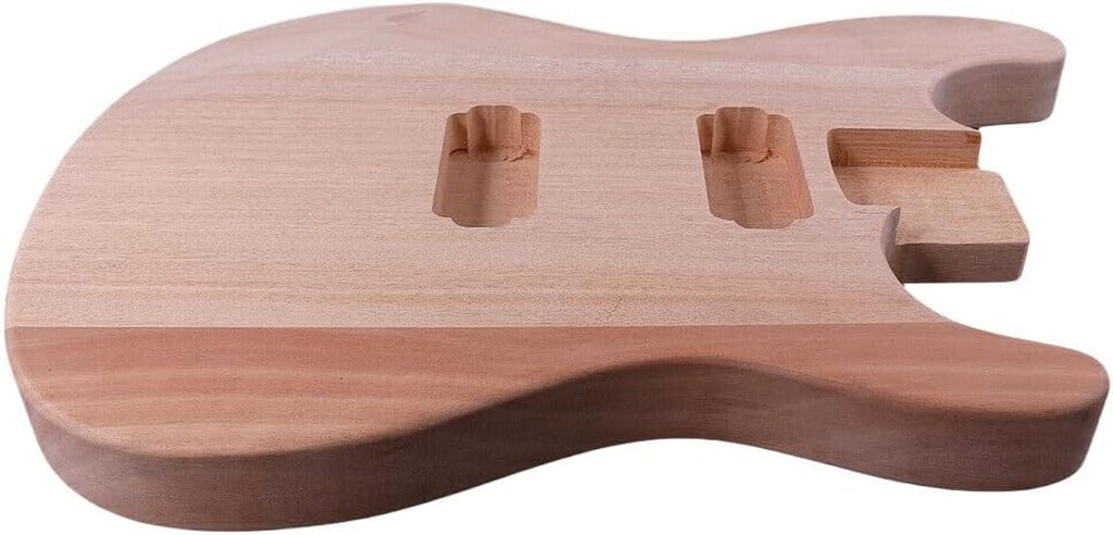 Unfinished Guitar Body Mahogany Wood Electric Guitar Body Replacement DIY Guitar St HH