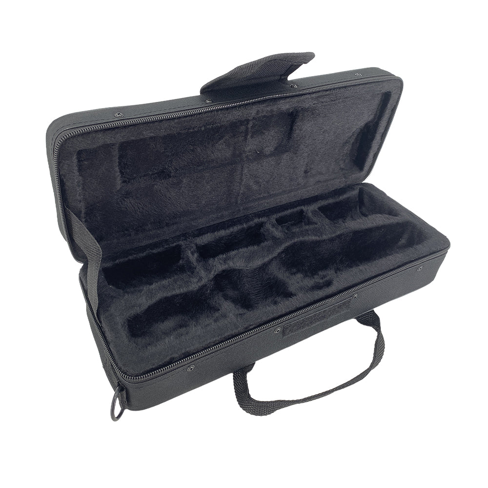 Professional Clarinet Case for E Key Oxford Cloth 600D Clarinet Storage Bag with Thick Foam Padded and Adjustable Strap