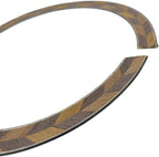 2*PCS Guitar Rosette for Acoustic Guitar Construction Solid Wood Material 110 * 12 * 0.8Mm Guitar Sound Hole for Replace #37