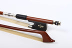 4/4 Cello Bow Bows Brazilwood Natural Mongolian Bow Hair Ebony Frog Straight Advance Bows (4/4)