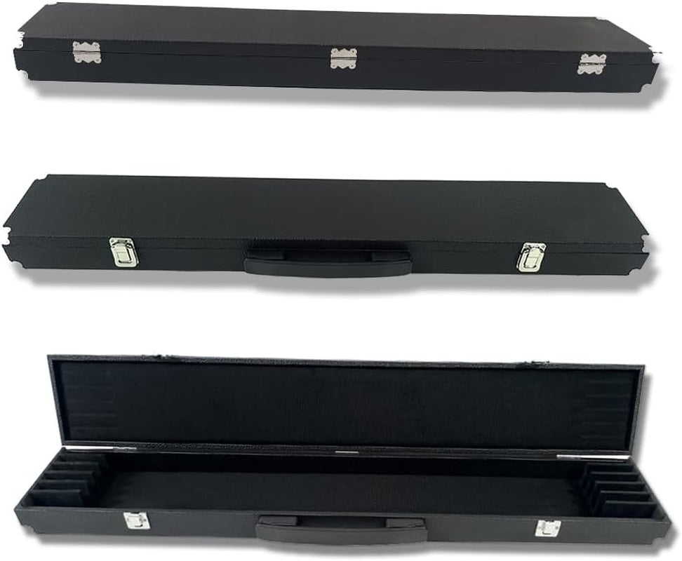 6Pcs Viola/Violin Bow Case Cello Bow Case Leather+Wooden Interior Frame Waterproof and Study