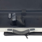 Yinfente 4/4 Violin Case White Carbon Fiber Violin Case Oblong Cases for Violin Strong