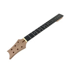 Electric Guitar Neck 22 Fret 25.5 Inch Mahogany Wood Neck with Rosewood Fretboard Bird Inlay Bolt on Guitar Necks Replacement DIY Guitar