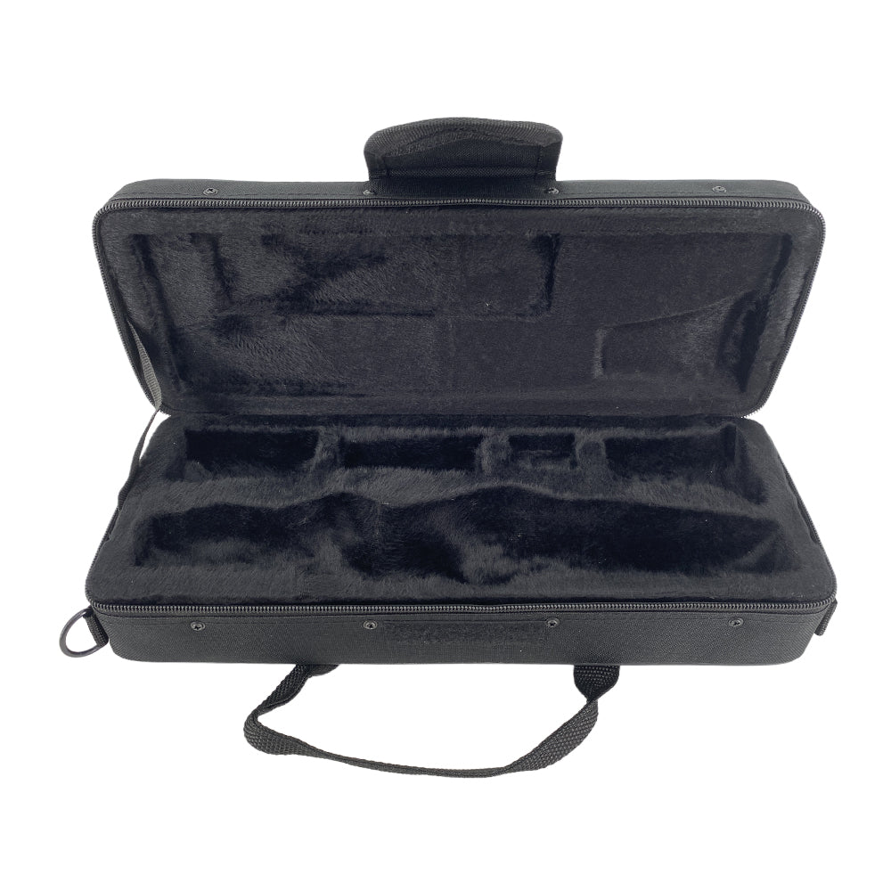 Professional Clarinet Case for E Key Oxford Cloth 600D Clarinet Storage Bag with Thick Foam Padded and Adjustable Strap