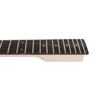 Electric Guitar Neck 22 Fret 24.75 Inch Rosewood Fretboard Maple Neck DIY Guitar Parts Paddle Head Dot Inlay