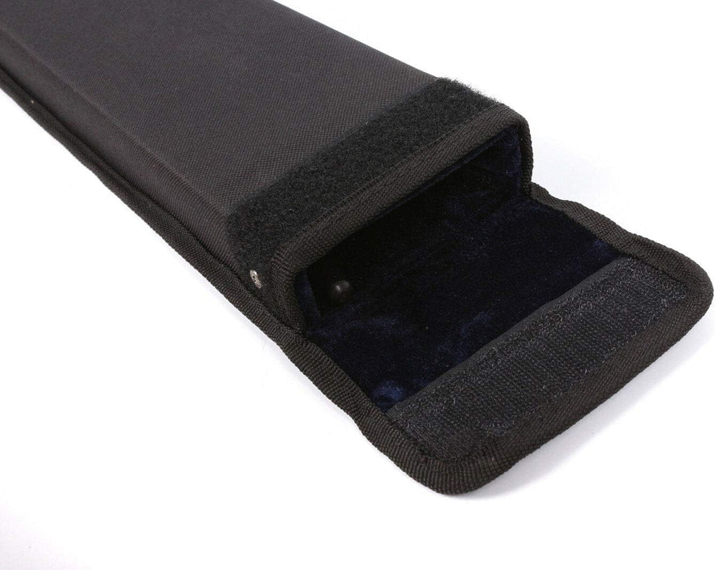 Upright Double Bass Bow Case for One French German Bass Bow Bag with Shoulder Strap (Black)