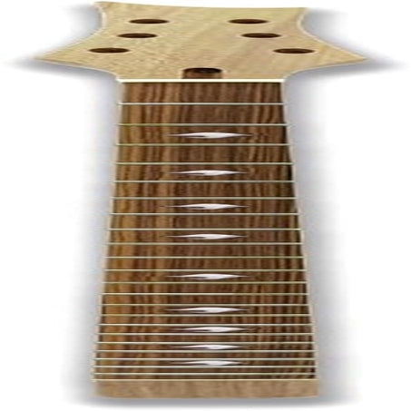 Electric Guitar Kit 22 Fret Electric Guitar Neck 24.75 Inch Mahogany Wood Guitar Body Maple Wood Rosewood Fretboard DIY Guitar Project