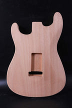 New Guitar Body Mahogany DIY Electric Guitar Replacement Strat Style SSS Unfinished