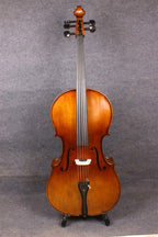 5String Cello 4/4 Solid Maple Spruce Wood Ebony Fittings Hand Made with Cello Bag Bow