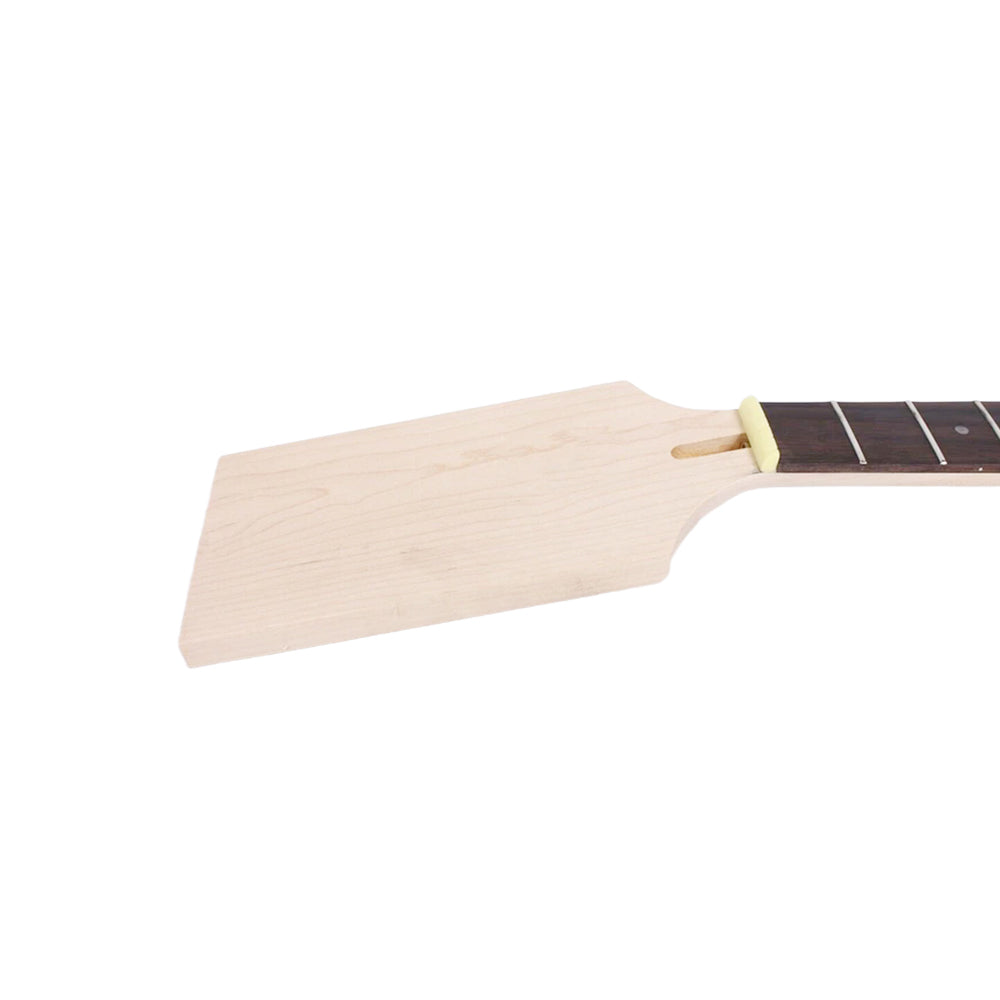 Electric Guitar Neck 22 Fret 24.75 Inch Rosewood Fretboard Maple Neck DIY Guitar Parts Paddle Head Dot Inlay
