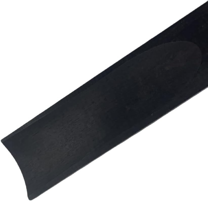 Yinfente Violin Fingerboard 4/4 Full Size Indonesia Ebony Violin Fretboard With Beautiful Pearl Flower Inlay Violin Parts