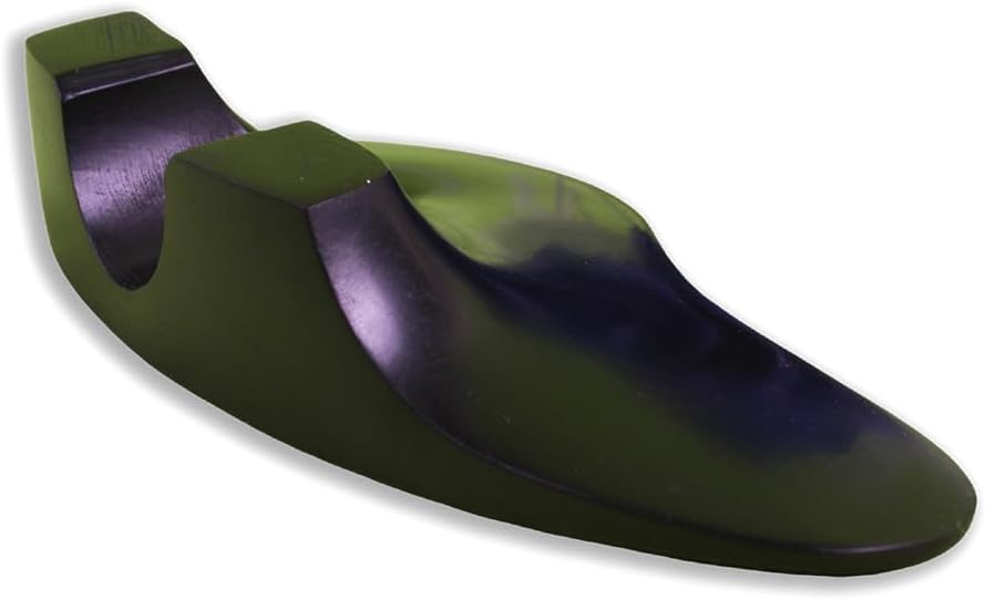 Yinfente 4/4 Size Chin rest Ebony Wood Handcrafted Violin Part Accessories (Style-A)