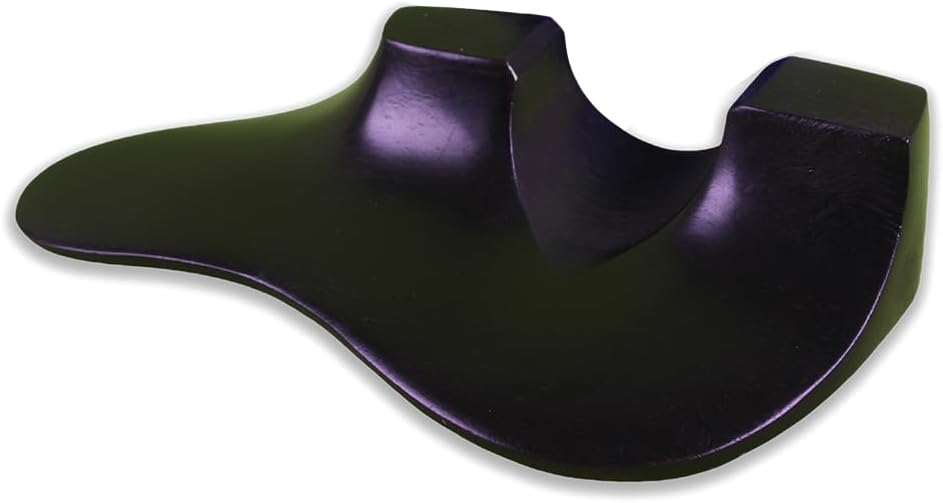 Yinfente 4/4 Size Chin rest Ebony Wood Handcrafted Violin Part Accessories (Style-A)