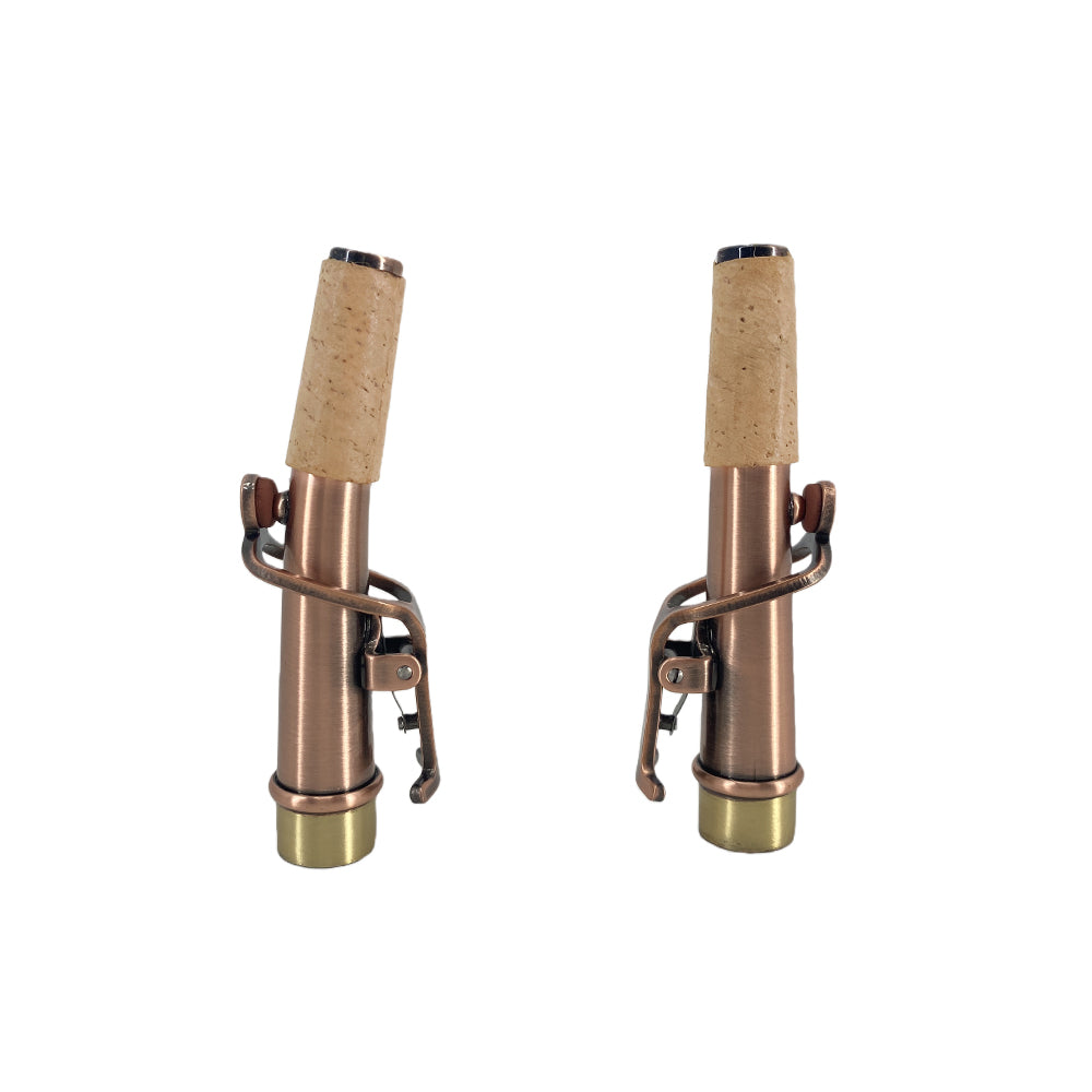 Yinfente Bb Straight Soprano Saxophone–Gold Lacquer Finish, Ergonomic Design with Case, Mouthpiece, Neck Strap & Accessories, Ideal for Beginners & Advanced Players（Red）