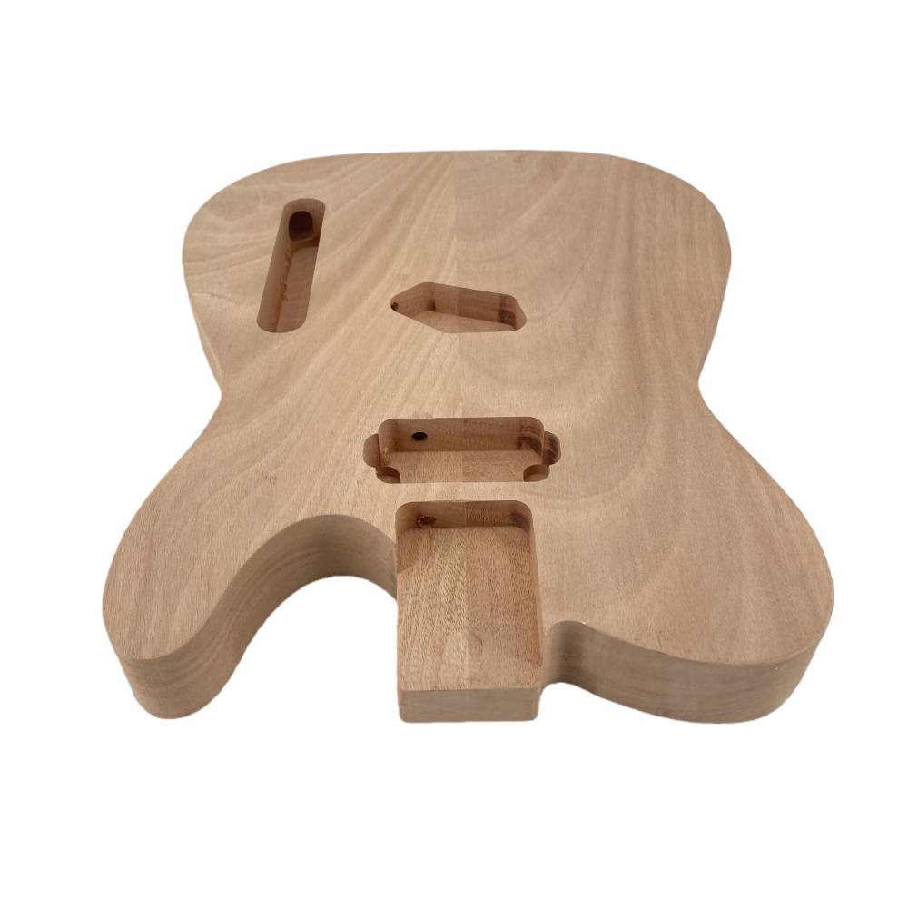 Yinfente Guitar Body Solid Wood for DIY Guitar Project Mahogany Wood Unfinished