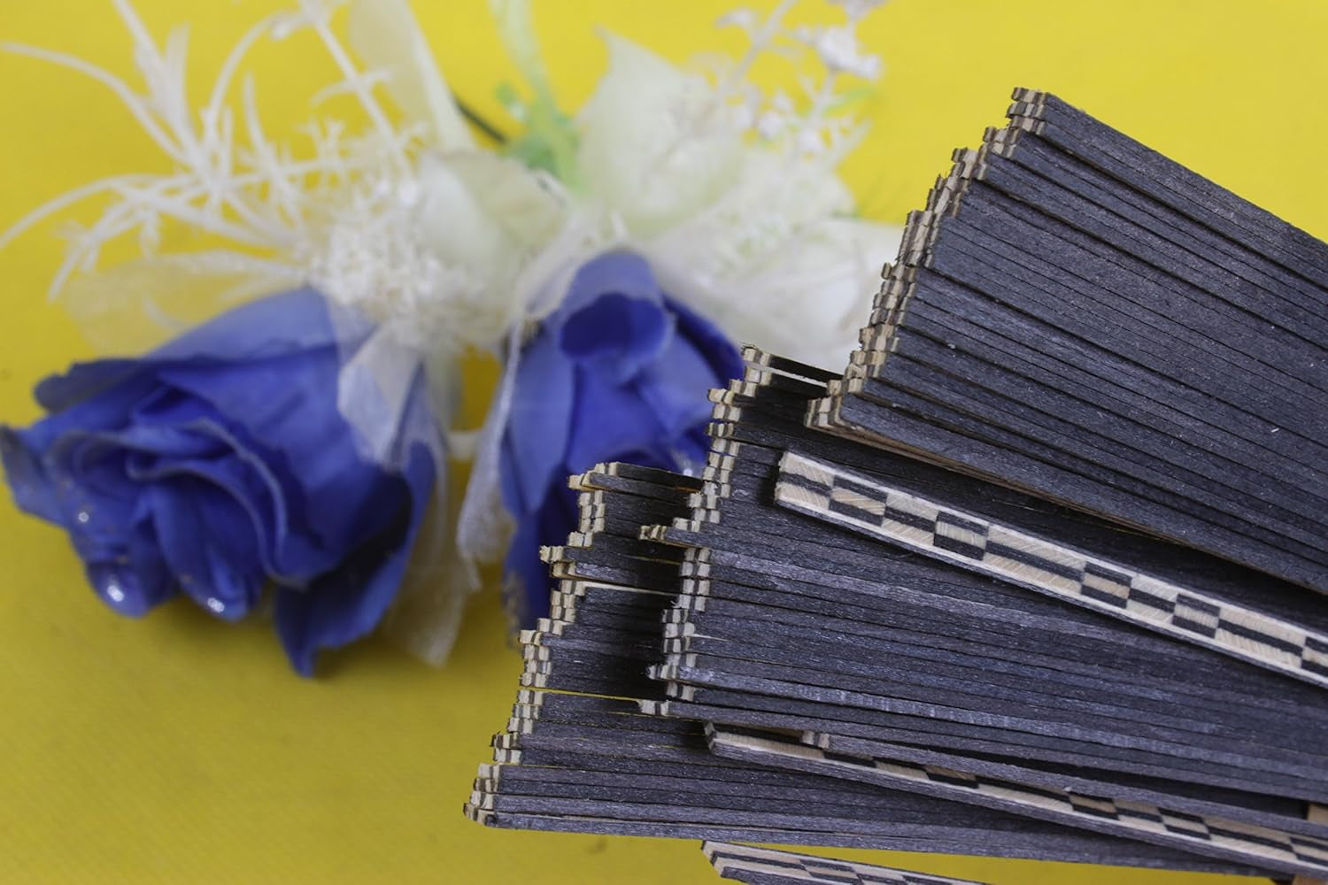 20X Guitar Strip Inlay Guitar Luthier Figured Purfling Guitar Body Binding Wood Inlay 640X3X1.0Mm #64