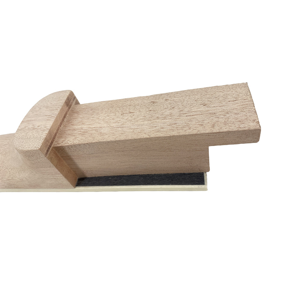 Yinfente Paddle Electric Guitar Neck Mahogany 22 Fret 24.75 Inch Rosewood Fretboard Set in Heel (24.75)