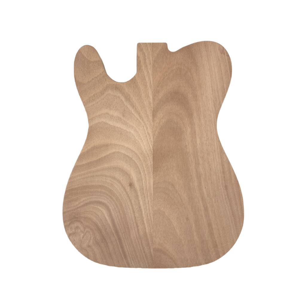 Yinfente Guitar Body Solid Wood for DIY Guitar Project Mahogany Wood Unfinished