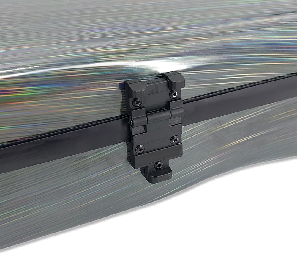 Viola Case 16 Inch, Carbon Fiber Hard Viola Case Backpack, Adjustable Neck Pad for Sizes 15-16.5 Inches, Thickened Lining, Built-In Hygrometer, with Sturdy Handle (Colourful)