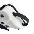 Yinfente 4/4 Violin Case White Carbon Fiber Violin Case Oblong Cases for Violin Strong