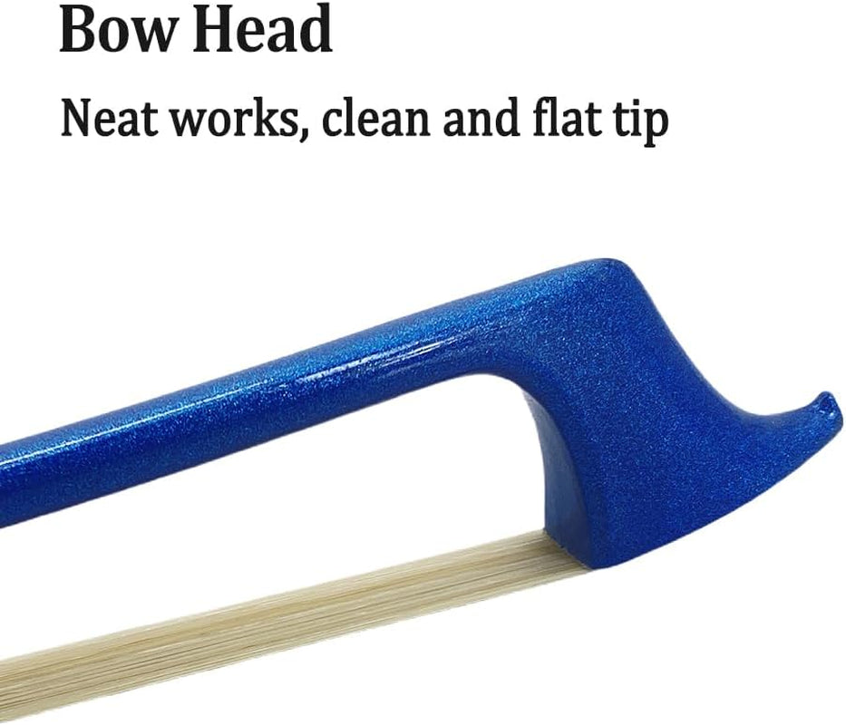 Cello Bow 4/4 Carbon Fiber Lightweight Well Balance Natural Mongolian Stallion Horse Ebony Frog with Nice Inlay Hand Crafted by Professional Master