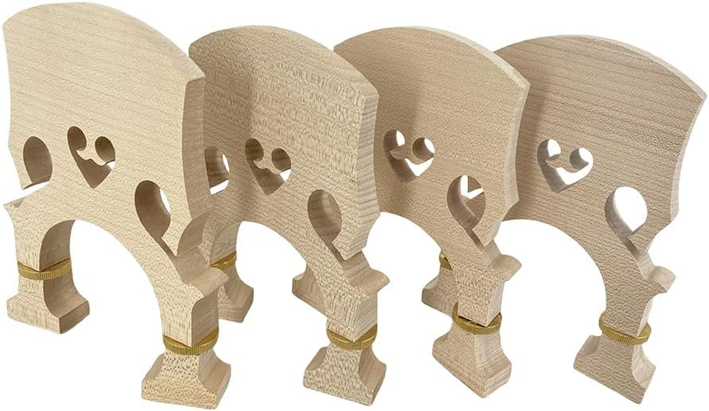 3/4 Upright Bass Bridge Maple Adjustable Bass Bridges Double Bass Parts Durable