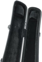 Carbon Fiber Upright Bass Bow Case for Geman French Double Bass Bow Hold 2Pcs Bows Hard Bow Case White