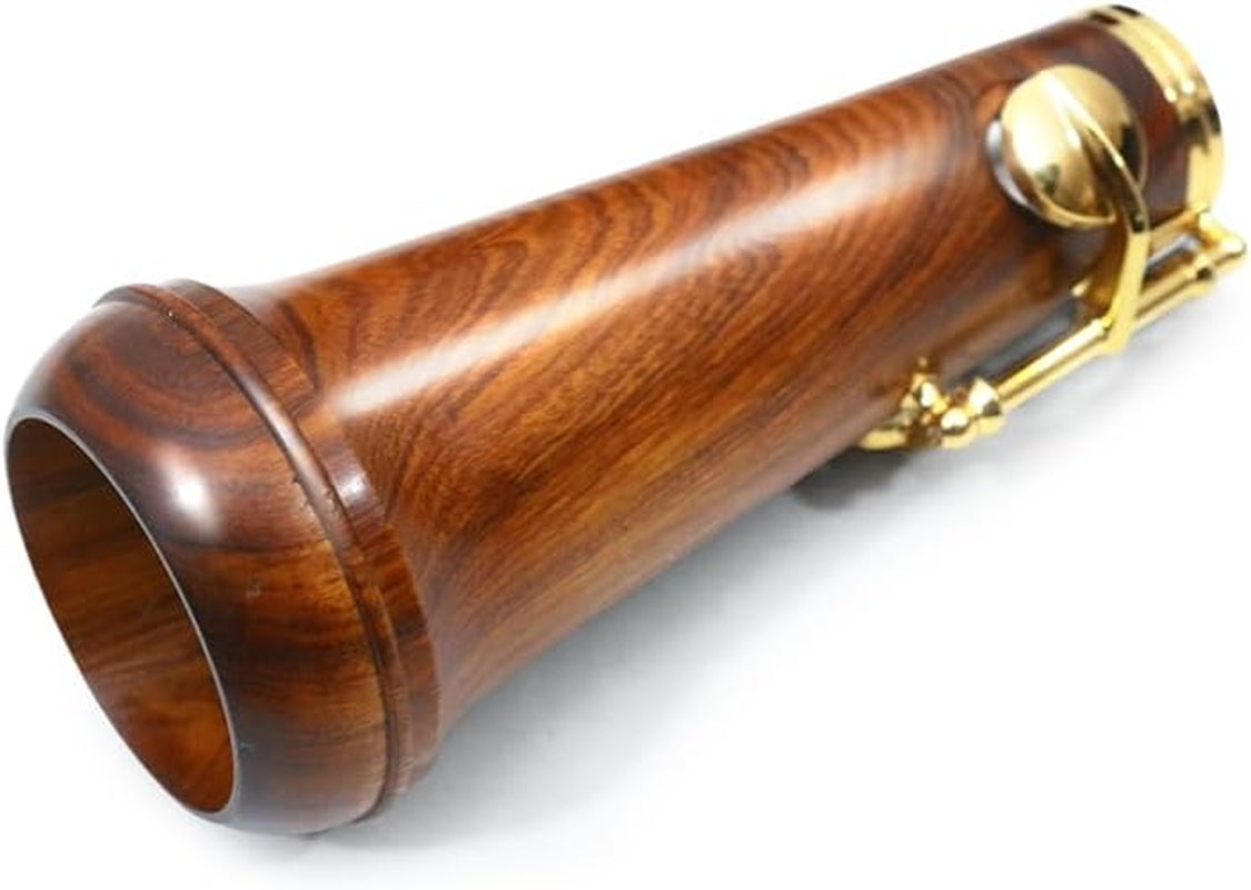 Professional Oboe Gold Plated Rosewood C Key Left F Resonance Semi-Automatic Woodwind Instrument with Oboe Accessories