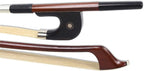 1/4 Upright Double Bass Bow Brazilwood German Natural Bow Hair Well Balanced