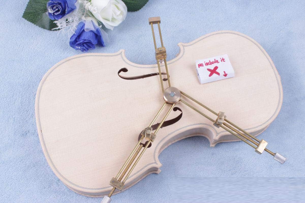 1Set Violin Making Tools Fix Violin Body Cracks Glue Violin Body Seam Brass Violin Body Clamps Luthier Tools