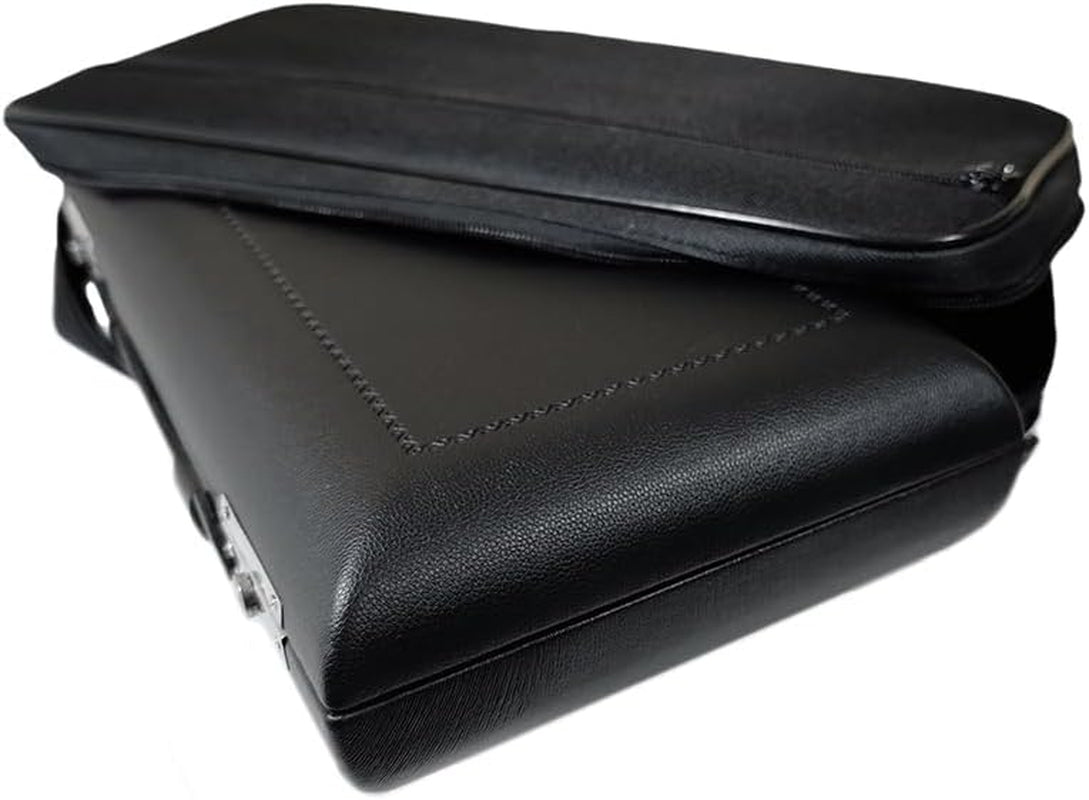 Oboe Case Hard Shell with PU Leather and Oxford Outer Bag Adjustable Strap Portable Oboe Bag for Beginners,Students,Players Musicians