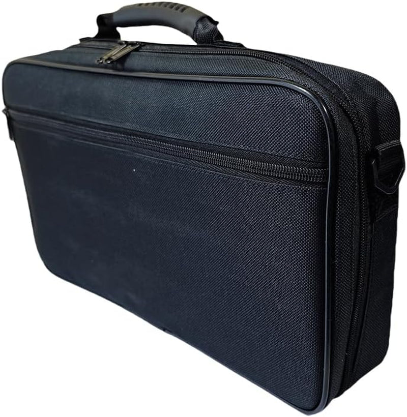 Oboe Case Hard Shell with PU Leather and Oxford Outer Bag Adjustable Strap Portable Oboe Bag for Beginners,Students,Players Musicians