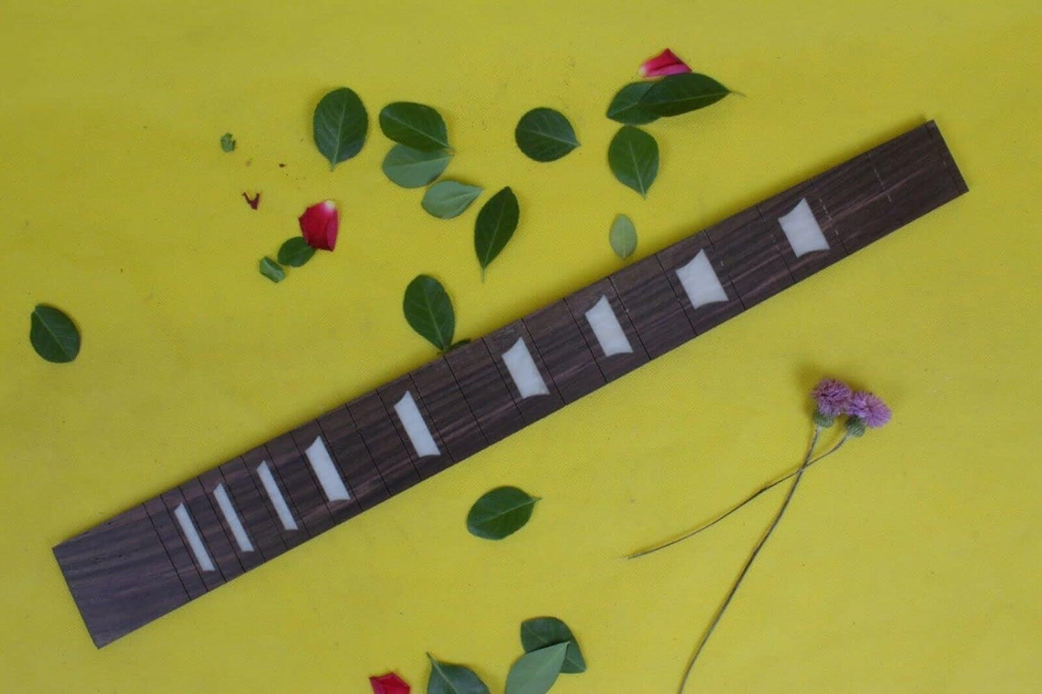 New Electric Guitar Fretboard Real Inlay Guitar Accessory Parts Rosewood Fretboard 24.75Inch Scale for 22Fret Guitar Neck