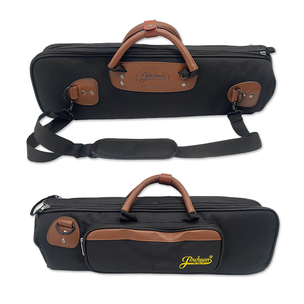 Trumpet Gig Bag, Durable and Lightweight Instrument Case, Oxford Cloth with Comfortable Shoulder Strap and Leather Gripped Handle, Easy to Carry