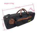 Trumpet Gig Bag, Durable and Lightweight Instrument Case, Oxford Cloth with Comfortable Shoulder Strap and Leather Gripped Handle, Easy to Carry