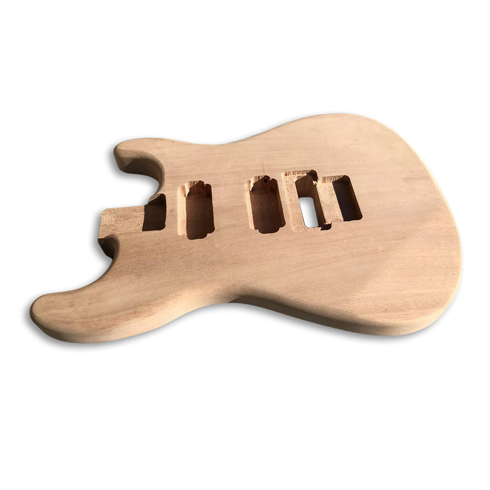 Unfinished Guitar Body Floyd Rose DIY Replacement for Guitar Project Build Your Own HH Style Bolt on Heel