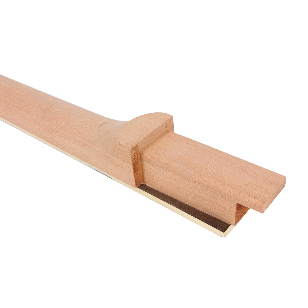 Yinfente New Electric Guitar Neck 22 Fret 24.75Inch DIY Guitar Paddle Head Mahogany Rosewood Fretboard