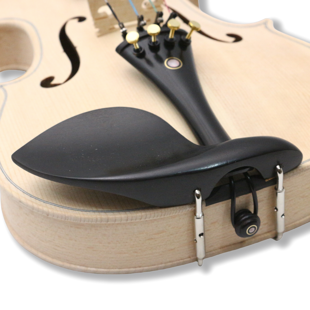 White DIY 4/4 Unfinished Professional Handmade Violin Exquisite Flame Maple