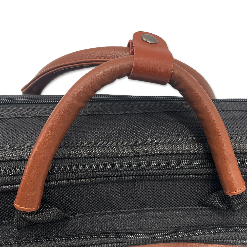 Trumpet Gig Bag, Durable and Lightweight Instrument Case, Oxford Cloth with Comfortable Shoulder Strap and Leather Gripped Handle, Easy to Carry