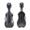 Yinfente Cello Case 1/2 Size Carbon Fiber Lightweight Cello Box with Combination Lock Wheels Straps Strong